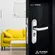 Fechadura Perfil 4191 Externa Cromada Galaxy Aliança