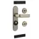 Fechadura Perfil 4170Z 3x1 Externa Tetra Zamac Bronze Latonado Kit Aliança