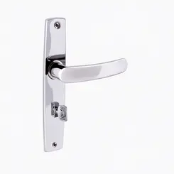 Fechadura Perfil 2800/41 Banheiro Inox Polido  Premium Aliança