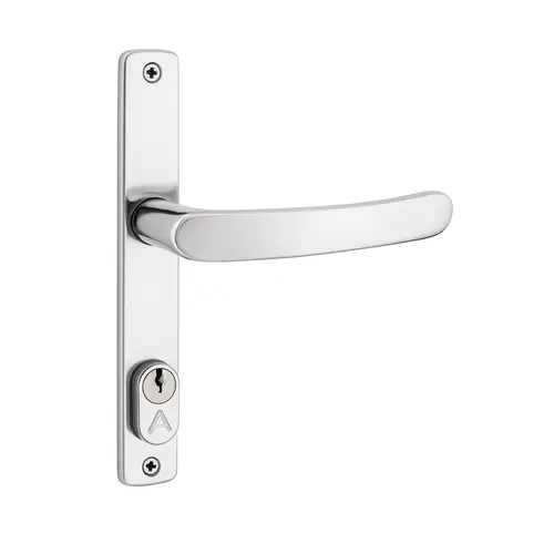 Fechadura Perfil 2400A Externa Inox Polido c/ Acionamento Aliança