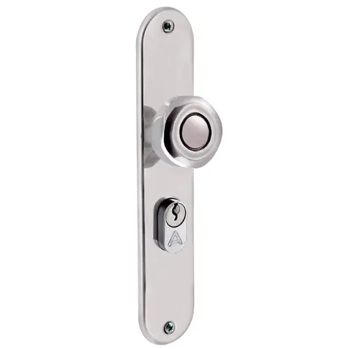 Fechadura Perfil 2600/60 Externa Inox Polido Bola Aliança