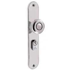 Fechadura Perfil 2600/60 Externa Inox Polido Bola Aliança