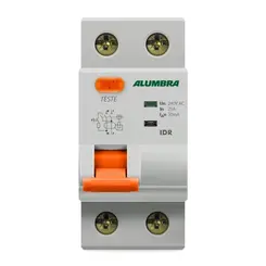 Interruptor Diferencial Residual Analogico 2P/25A 127-240V Alumbra