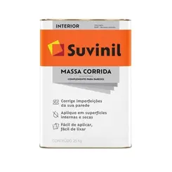 Massa Corrida Pva 25Kg Suvinil