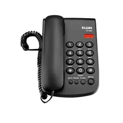 Telefone Mesa Preto Elgin