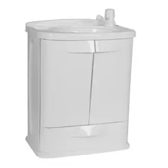 Gabinete C/Lavatorio 45X32X58Cm Astra (Branco)