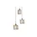 Bronzearte Pendente Frost 172X172Mm  3L