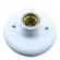 PLAFON SIMPLES BR ILUMI E27 PORCELANA(180931)