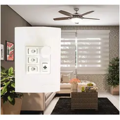 Controle P/Ventilador E 3 Lampadas Qualitronix