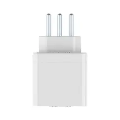 Plug Dps 3P 10A Branco Qualitronix