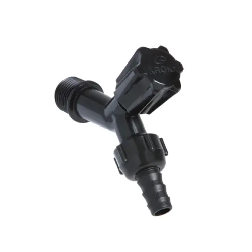 Torneira Jardim Slim Preta Krona