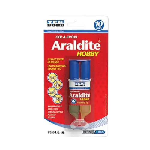 Araldite Hobby Seringa 6G Tekbond