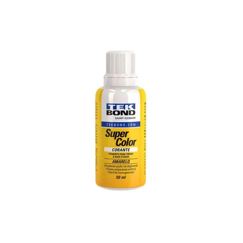 Corante Amarelo 50Ml Tekbond