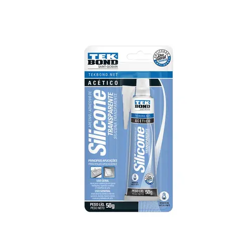 Silicone Incolor 50G. Tekbond