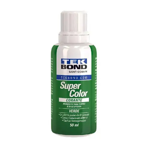 Corante Verde 50Ml Tekbond