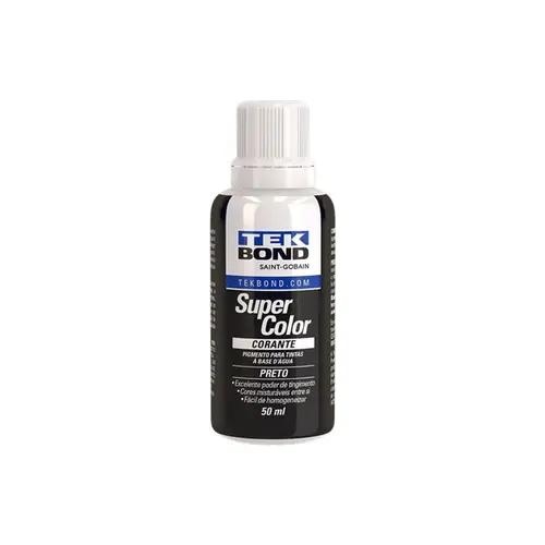Corante Preto 50Ml Tekbond
