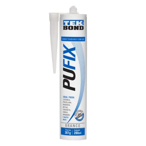 Pu40Fix Branco Cartucho 387G/280Ml Tekbond