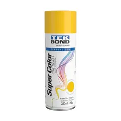 Tinta Spray Uso Geral Amarelo 350Ml TekBond