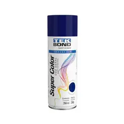 Tinta Spray Uso Geral Azul Escuro 350Ml TekBond