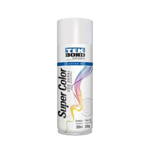 Tinta Spray Uso Geral Gelo 350Ml TekBond