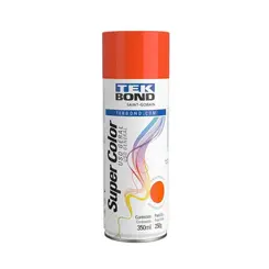 Tinta Spray Uso Geral Laranja 350Ml TekBond