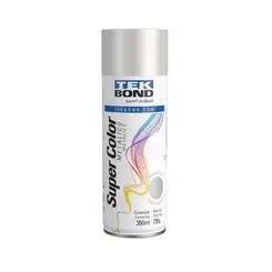 Tinta Spray Uso Geral Prata Metalico 350Ml TekBond