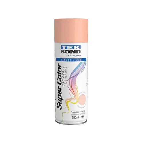 Tinta Spray Uso Geral Rosa 350Ml TekBond