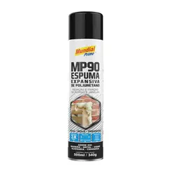 Espuma De Poliuretano 500ml 340g Mundial Prime