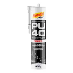 Silicone Pu40 400gr Preto Mundial Prime