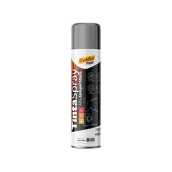 Tinta Spray Alta Temperatura Aluminio Mundial Prime