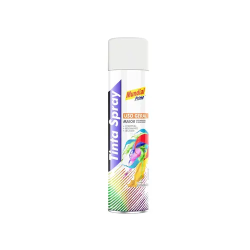 Tinta Spray Uso Geral Br Semi Brilho 400m Mundial Prime