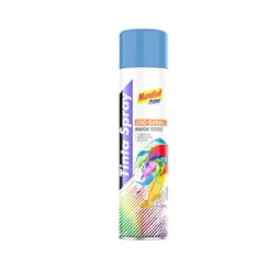 Tinta Spray Uso Geral Azul Claro 400ml Mundial Prime