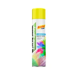 Tinta Spray Luminoso Amarelo 400ml Mundial Prime