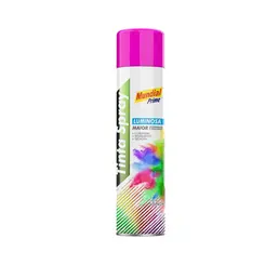 Tinta Spray Luminoso Pink 400ml Mundial Prime