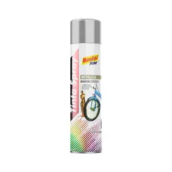 Tinta Spray Metalico Prata 400ml Mundial Prime