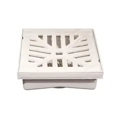Conjunto Caixa Coletora C/Grelha 20X20Cm Estrela
