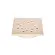 Grelha Quad 10X10 Bege (1667) Estrela