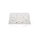 Grelha Quad 10X10 Branco (1668) Estrela