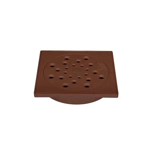Grelha Quad 10X10 Marrom (1670) Estrela