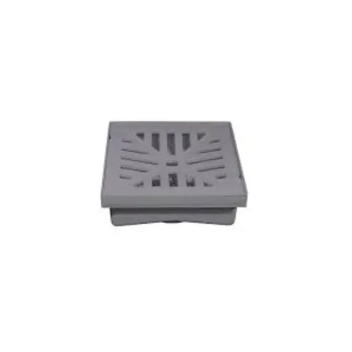 Caixa Coletora Decora 30X30Cm Gr Cinza Estrela