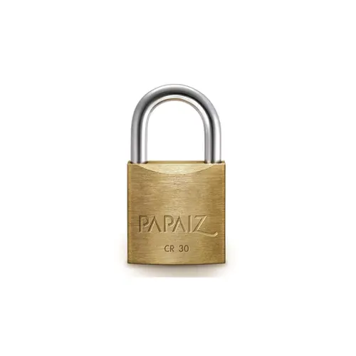 Cadeado Latão 30mm c/Chave Papaiz