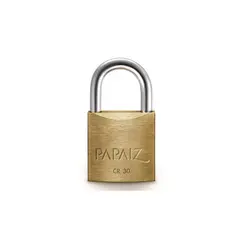 Cadeado Latão 30mm c/Chave Papaiz
