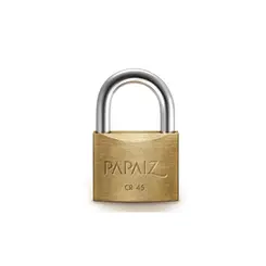 Cadeado Latão 45mm c/Chave Papaiz