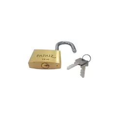 Cadeado Latão 60mm c/Chave Papaiz