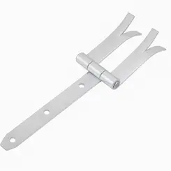 Dobradiça De Portão Haste Dupla 250Mm Rocha