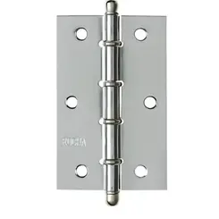 Dobradiça P/ Porta Cromada 3.1/2 (S1033Afc) Rocha