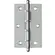 Dobradiça P/ Porta Cromada 3.1/2 (S1033Afc) Rocha