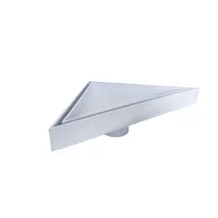 Ralo De Canto Invisivel Branco