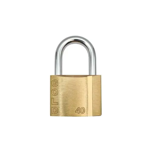 Cadeado Latão 40mm c/chave Gold