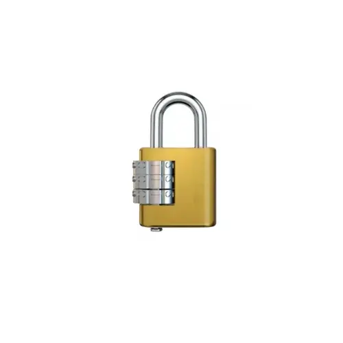 Cadeado Latão 20mm c/segredo iguais Gold